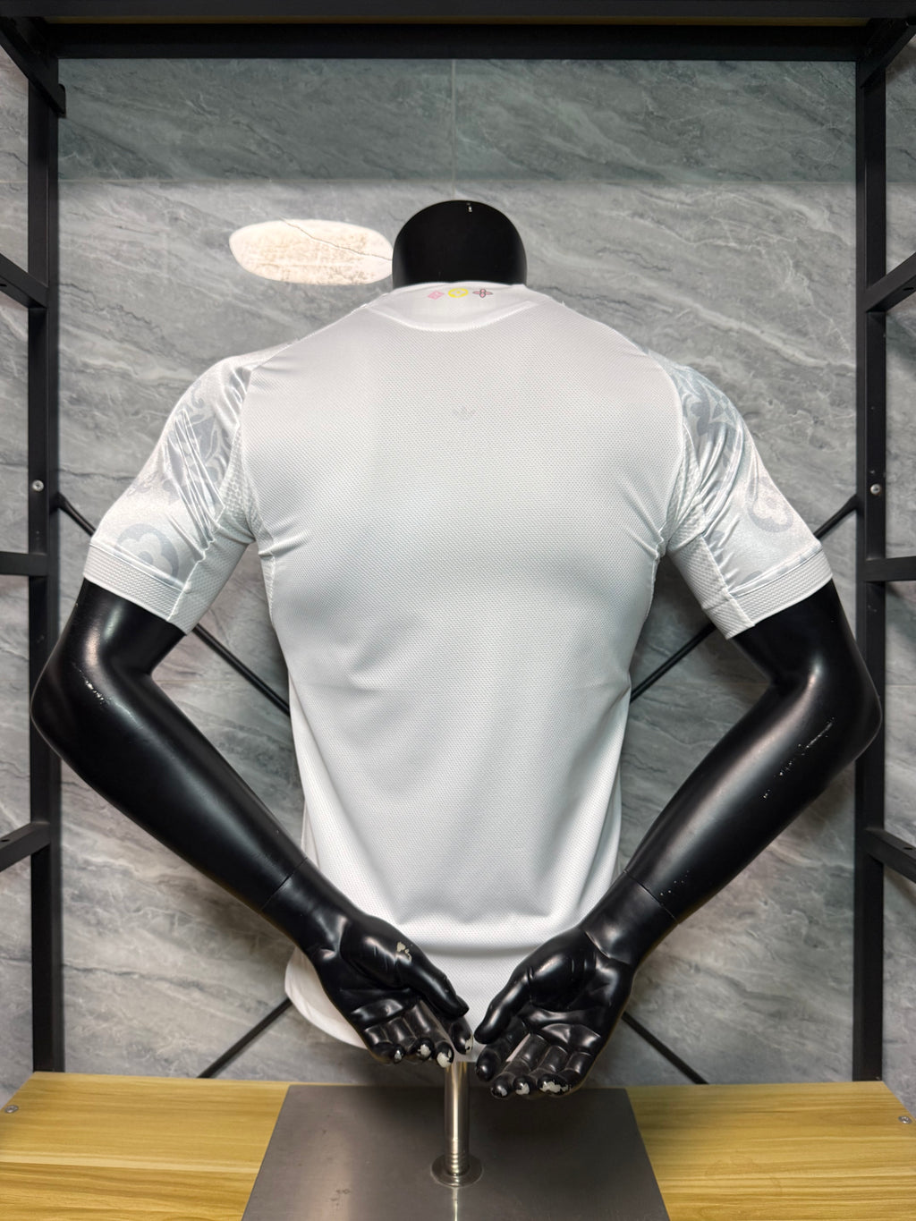 Real Madrid 2026/27 White Floral Shirt — Player Version — photo 4