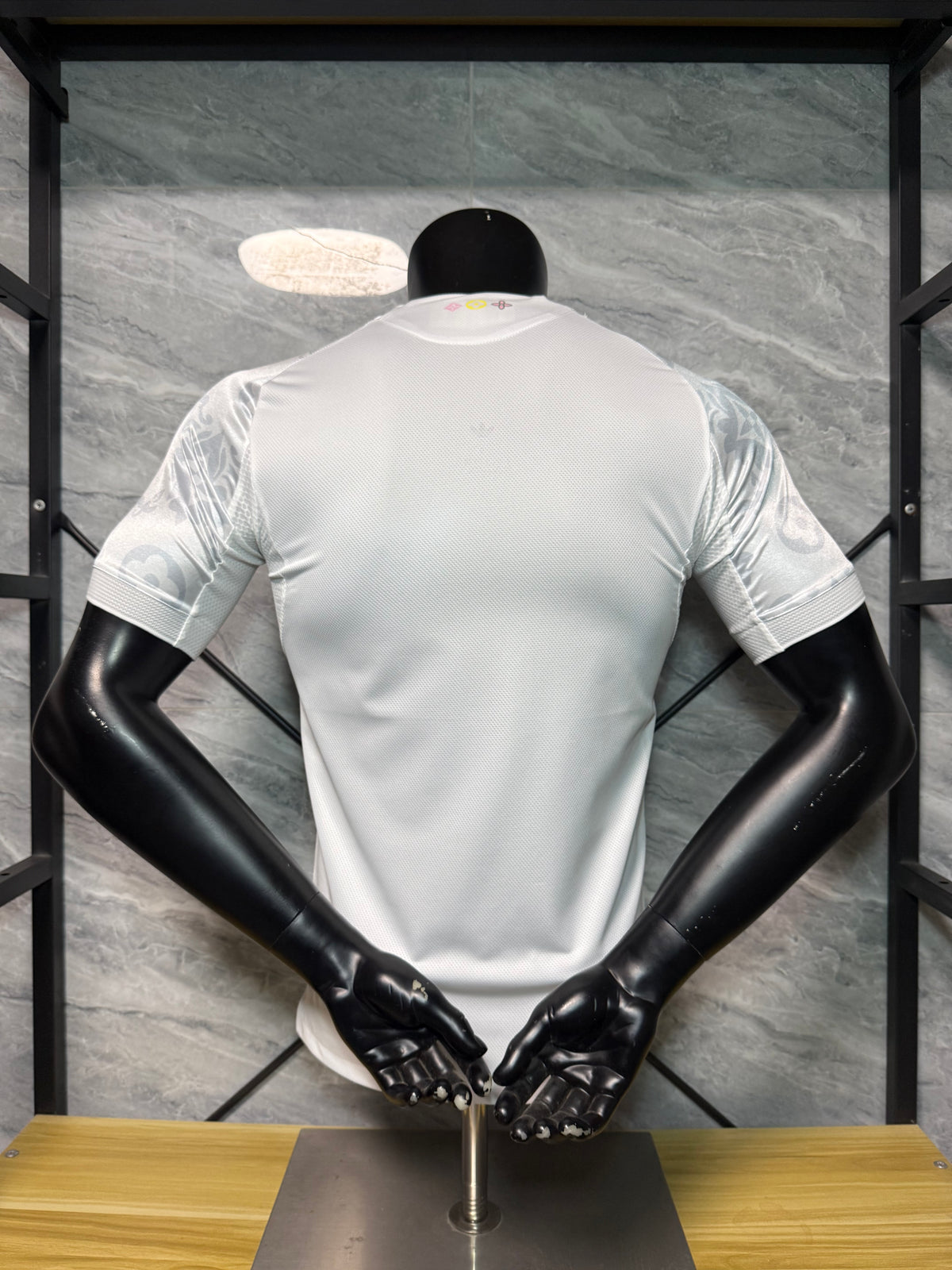 Real Madrid 2026/27 White Floral Shirt — Player Version — photo 4