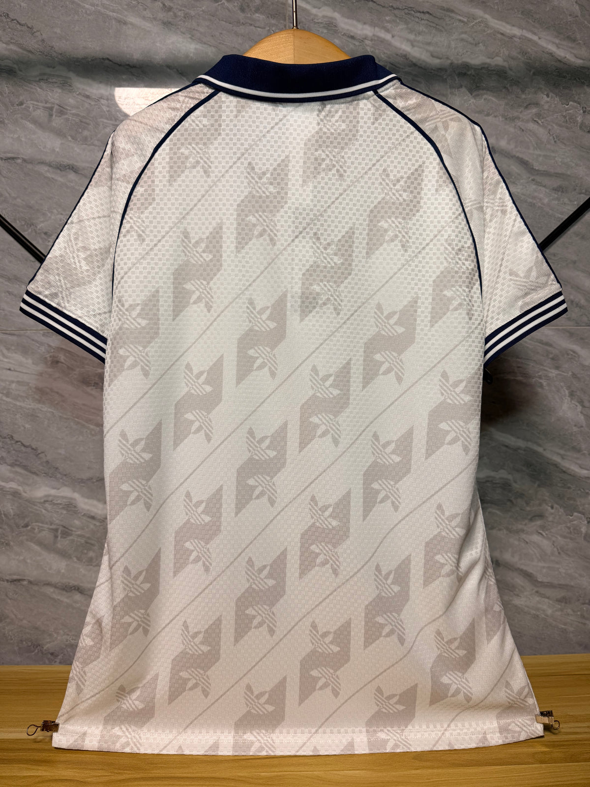Real Madrid 2026/27 White and Grey Retro Shirt — Player Version — photo 2