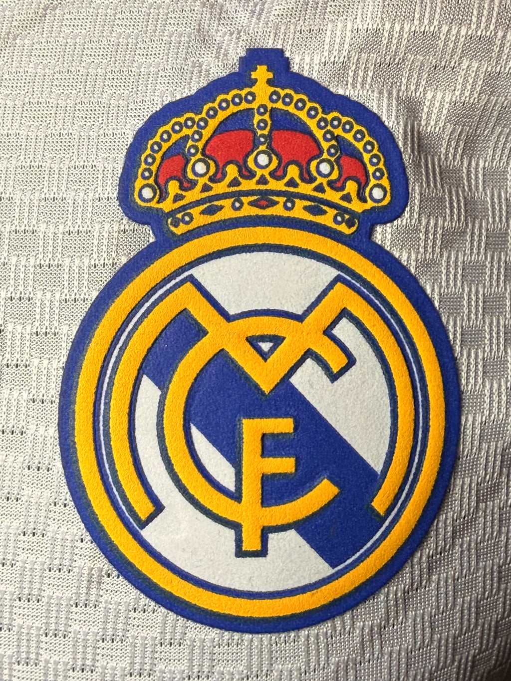 Real Madrid 2026/27 White and Grey Retro Shirt — Player Version — photo 7