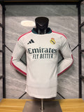 Real Madrid 2026/27 White Home Long-Sleeve Shirt — Player Version — photo 1