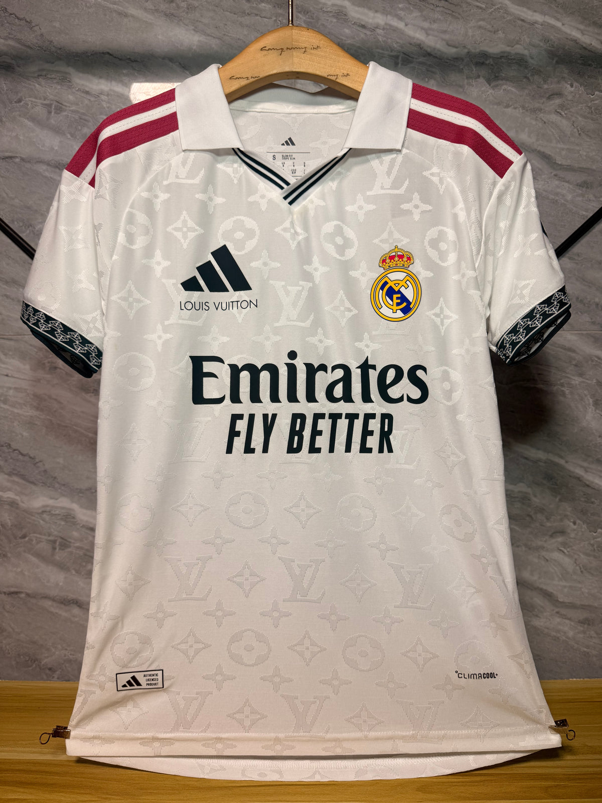 Real Madrid 2026/27 White Monogram Special Edition Shirt — Player Version — photo 1