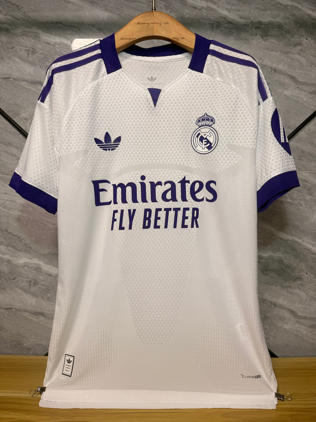 Real Madrid 2026/27 White and Purple Away Shirt — Player Version — photo 1