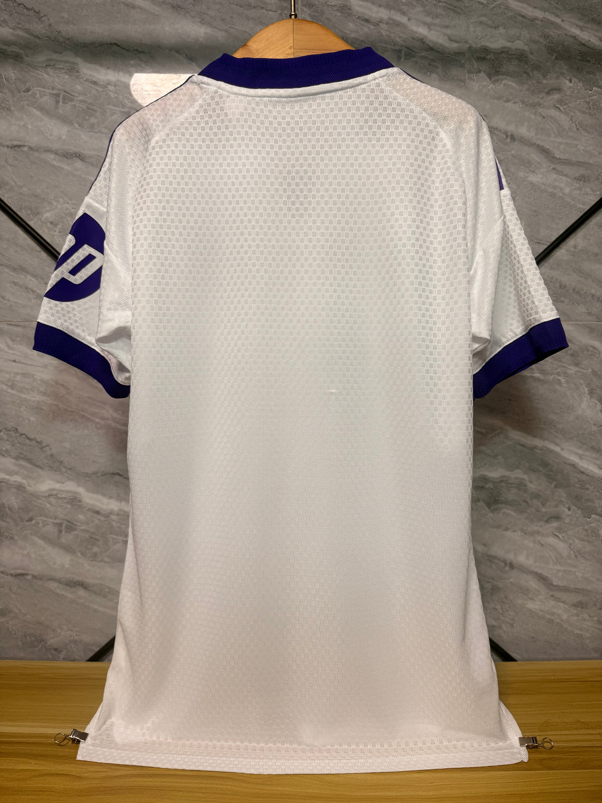 Real Madrid 2026/27 White and Purple Away Shirt — Player Version — photo 2
