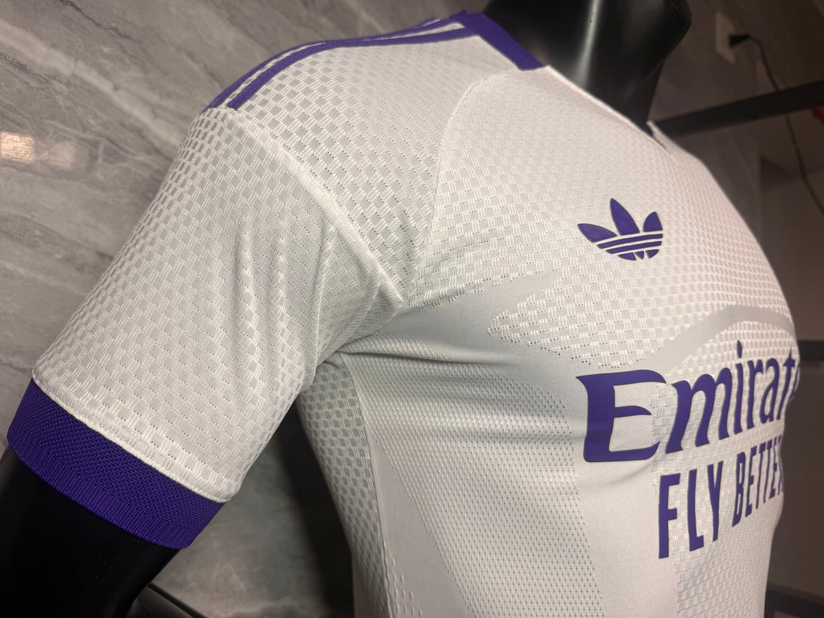 Real Madrid 2026/27 White and Purple Away Shirt — Player Version — photo 8