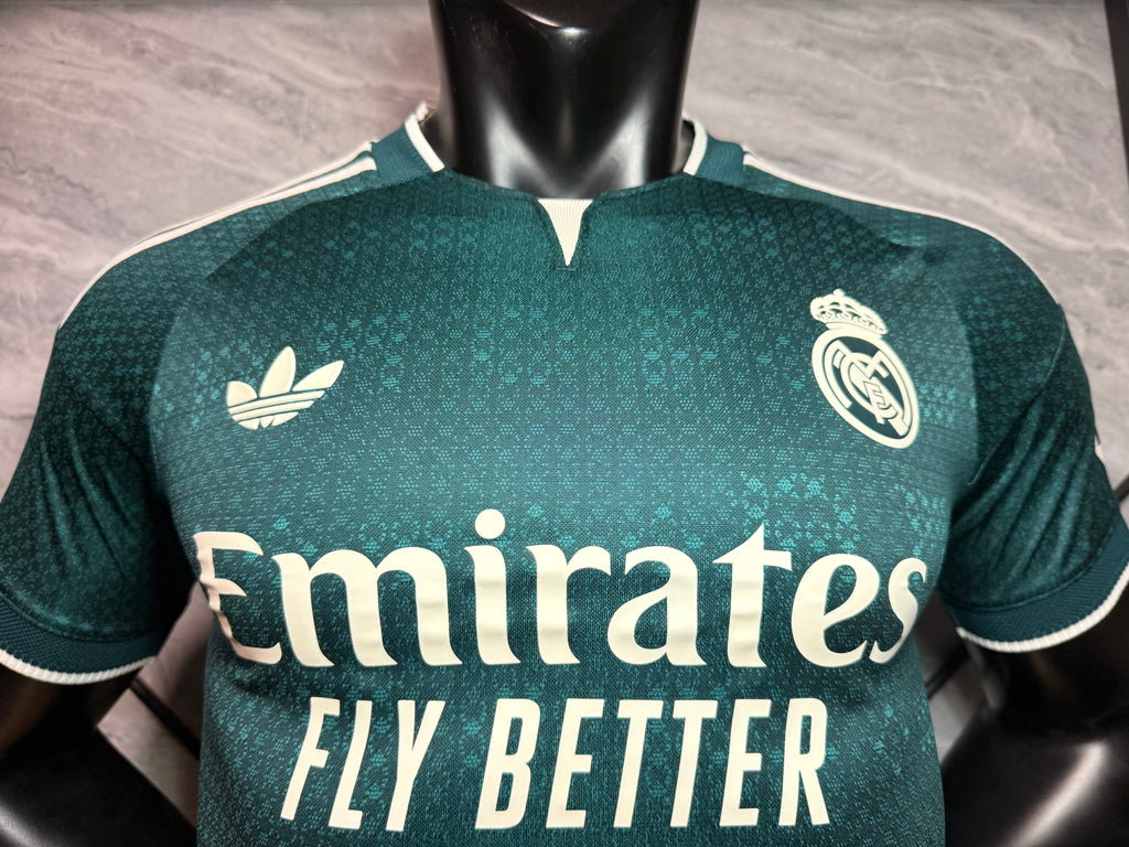 Real Madrid Away Shirt — Dark Green Player Version — photo 2