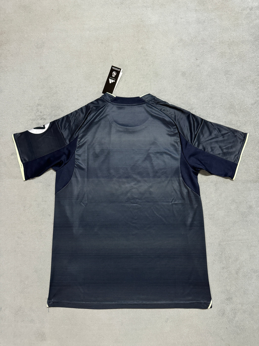 Real Madrid Away Shirt — Navy and Lime Fan Version — photo 2