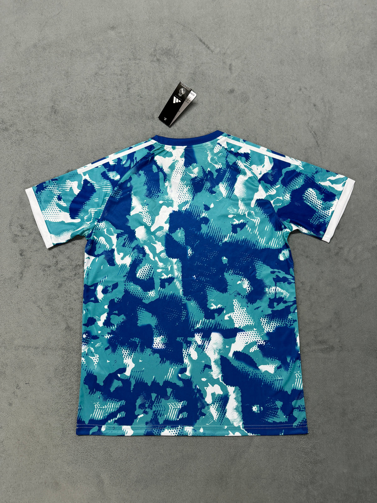 Real Madrid Shirt — Blue Graphic Fan Version — photo 2