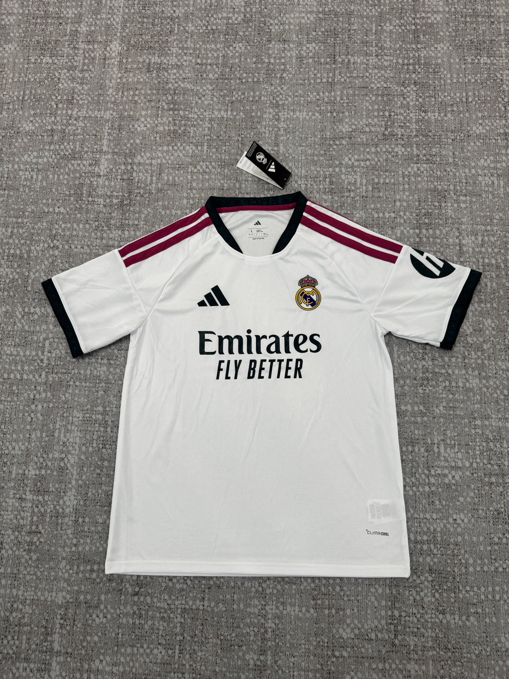 Real Madrid home shirt — front view