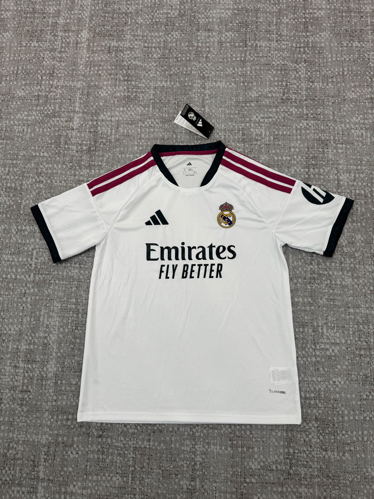 Real Madrid home shirt — front view