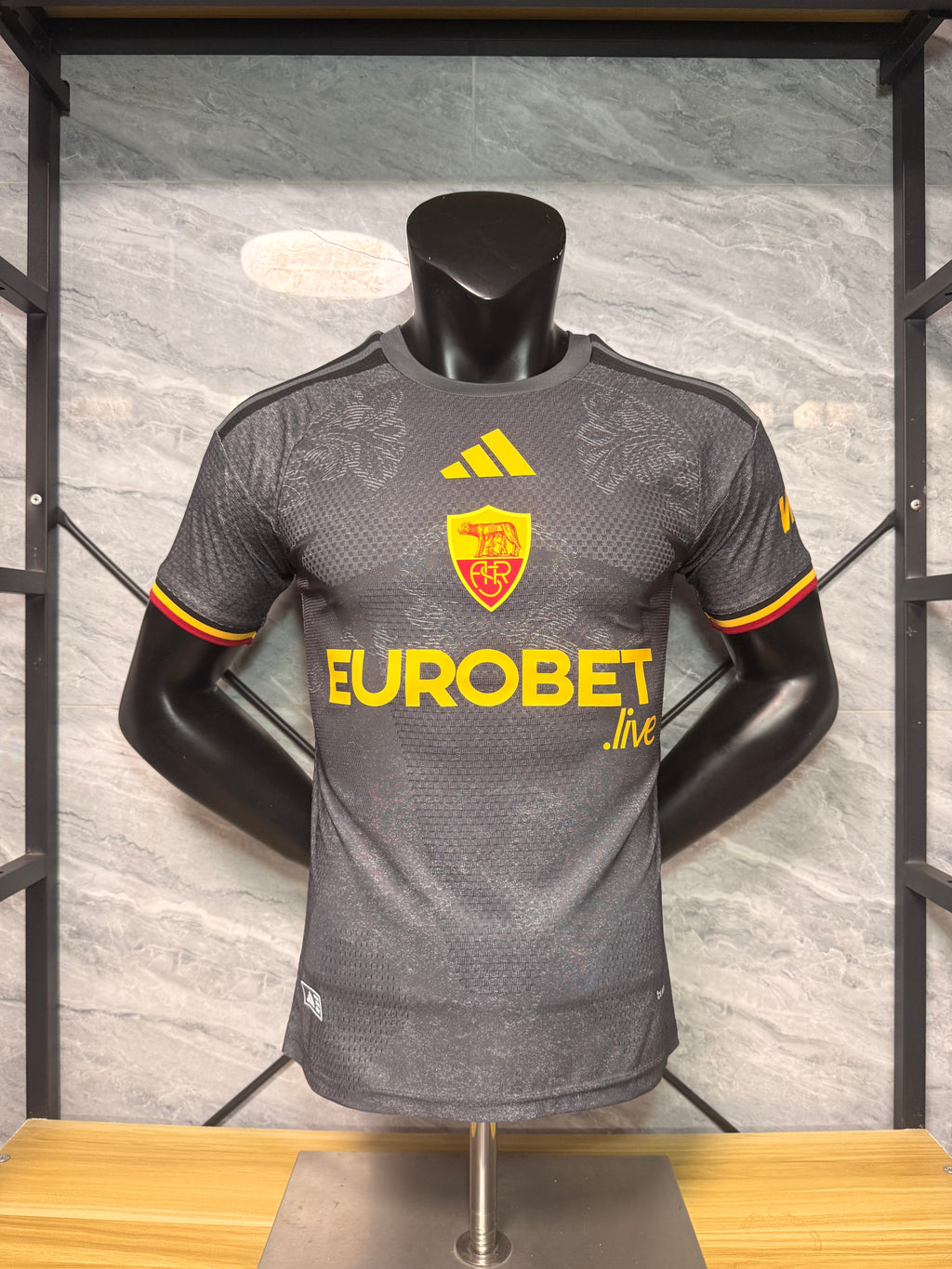 Roma 2026/27 Grey Third Shirt — Player Version — photo 1