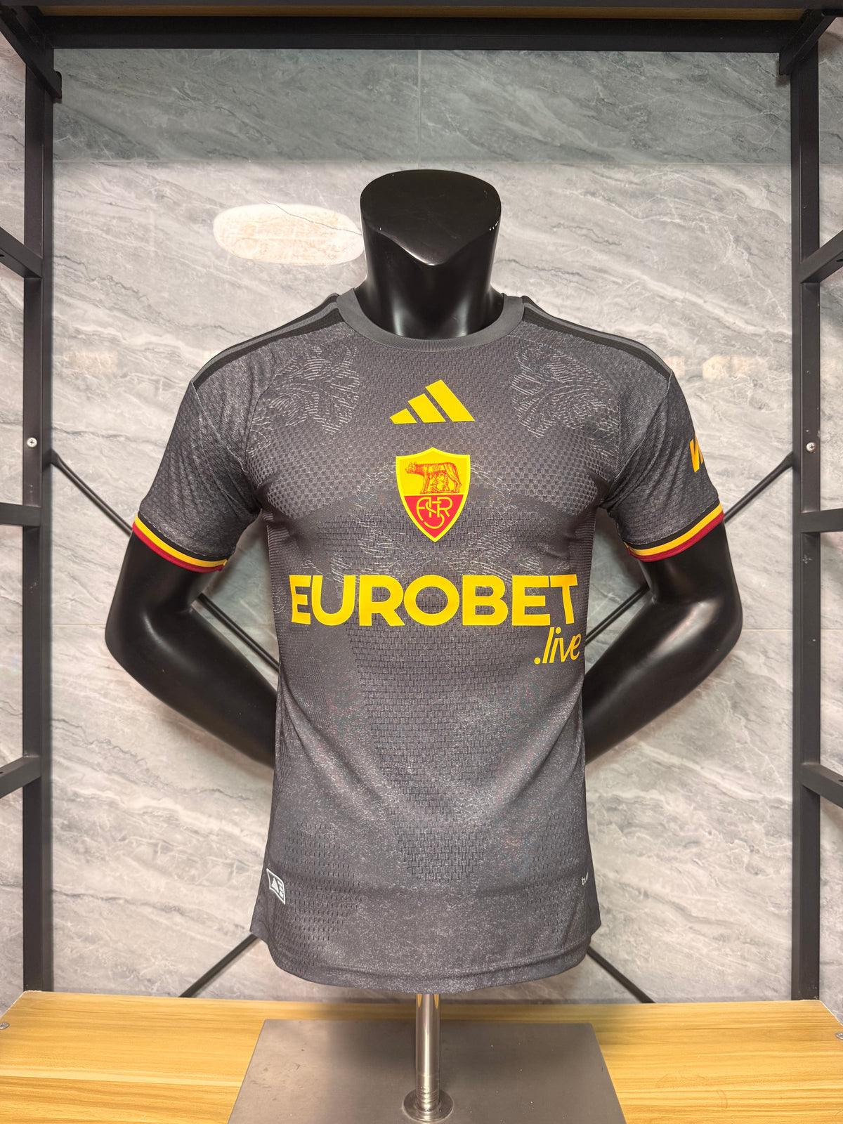 Roma 2026/27 Grey Third Shirt — Player Version — photo 1