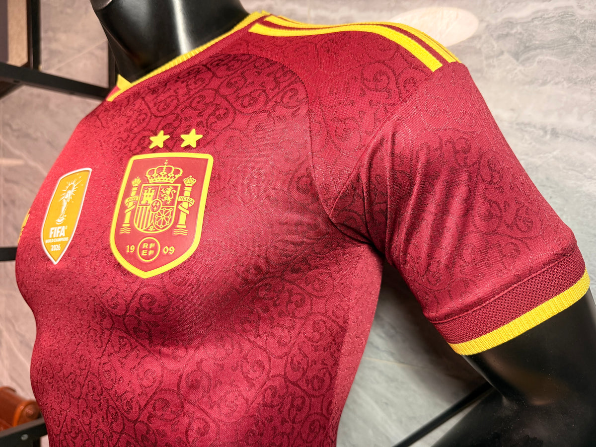 Spain 2026/27 Red Commemorative Shirt — Player Version — photo 6