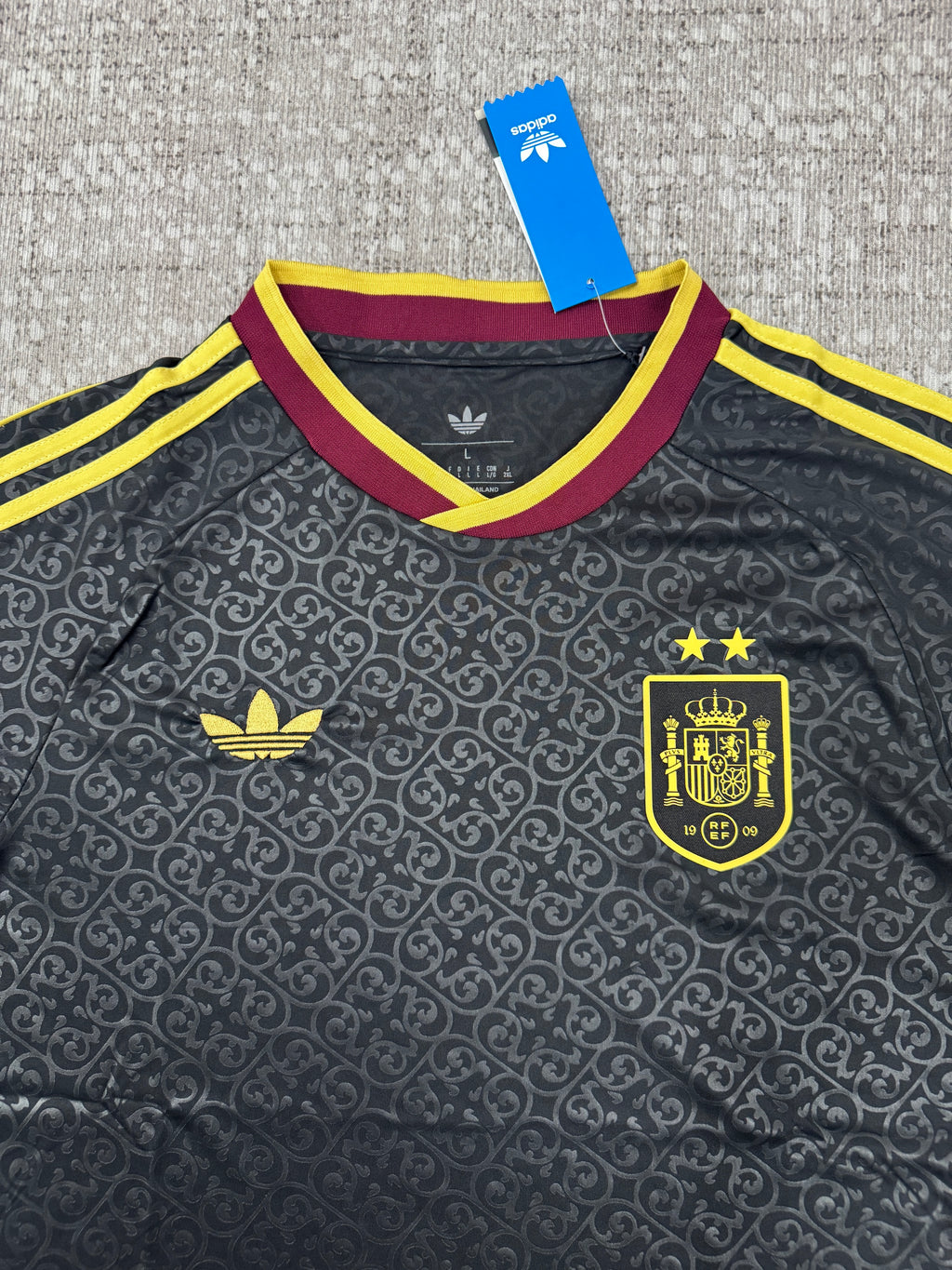 Spain 2026 Black Third Shirt — Fan Version — photo 1